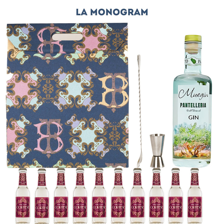 Christmas Box - La Monogram - MueGin - Pantelleria Gin - Limited Edition - Spedizione Gratuita