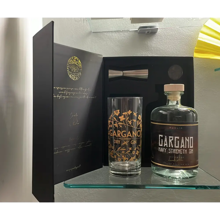 Gargano Dry Gin - Box Premium - Navy Strength Gin - 500ml - London Dry Gin