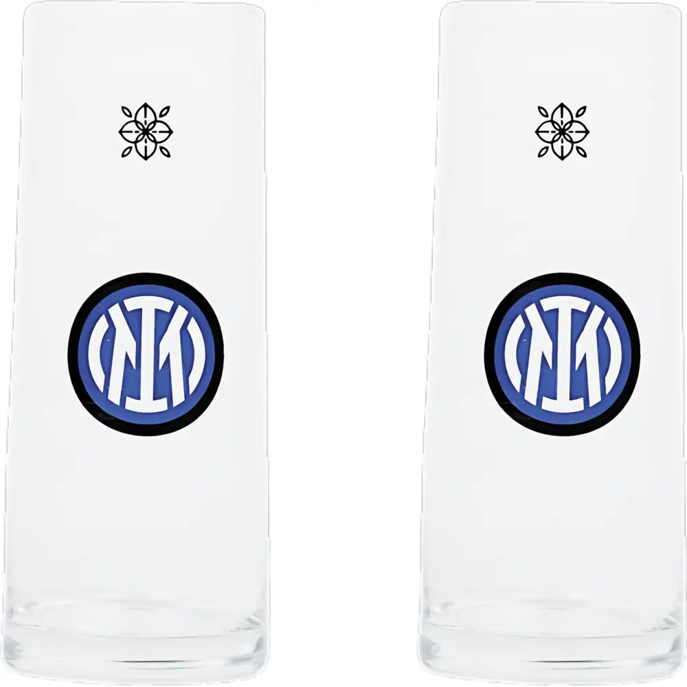 Zen Italian Gin - Gin Tonic Glass x 2 - Inter Edition - Tonica Neutra